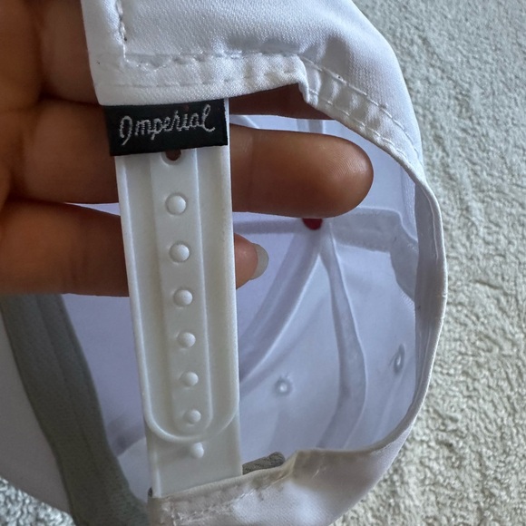 Imperial White True Fit golf  Cap - Picture 5 of 8
